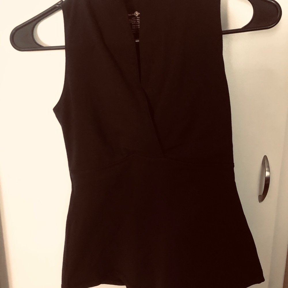 Lululemon Black tank top